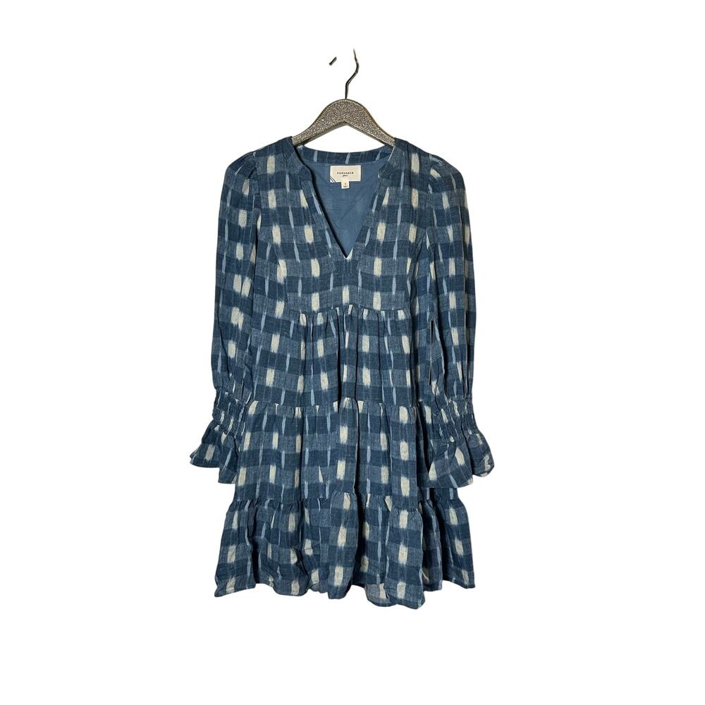 Tuckernuck Pomander Place Blue Ikat Kenzo Dress